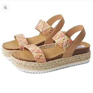 Steve Madden Jaklin Multi Platform Sandals Size 8